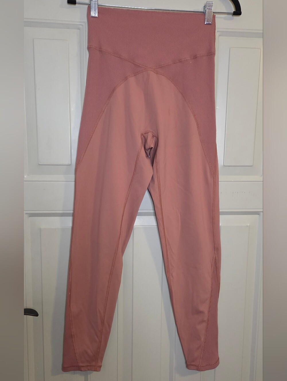 Offline by aerie - Rose Pink High-Waist Ribbed Leggings